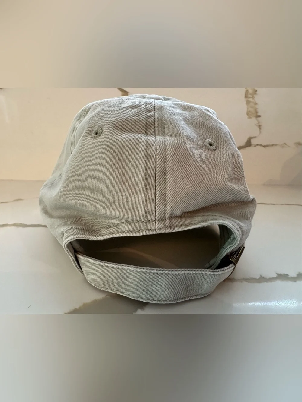 NWOT JOAH BROWN Sage Green Washed Cotton Embroidered Dad Hat OSFM - Picture 5 of 9